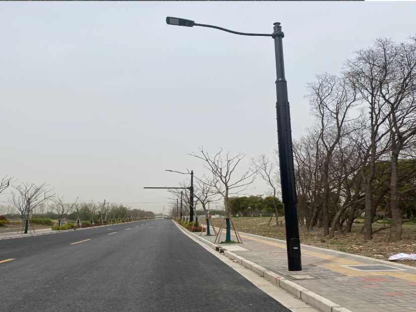 新密市上海综合杆 太阳能路灯工程